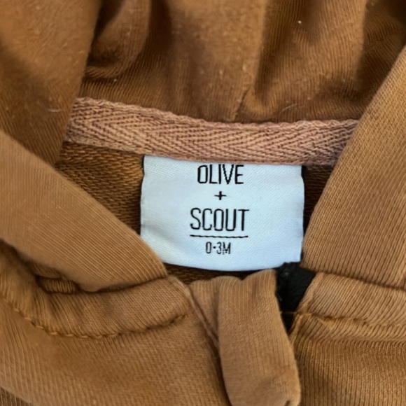 Olive and Scout Hooded Onesie - Picture 2 of 2